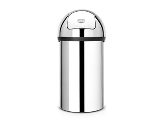 Push Bin 60 Liter Brabantia Rvs - 1