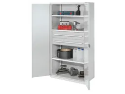 Materiaalkast Dubbelwandige Deur 1950x1000x600mm 3legborden 2laden