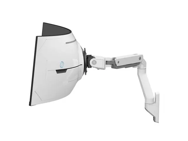HX Monitorarm voor muurbevestiging met VHD-draaifunctie Wit