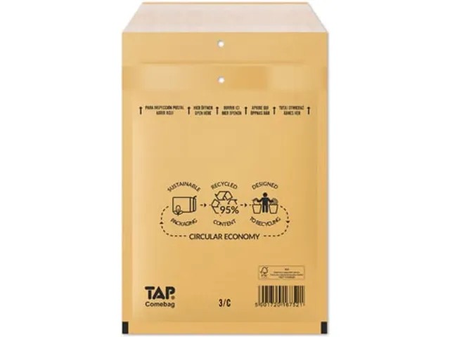 Luchtkussen Envelop 3C 150X215 Bruin 100 stuks