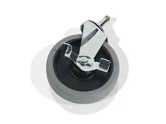 Numatic Zwenkwiel 125 mm metaal met rem