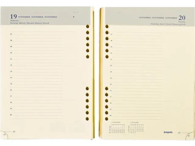 Brefax 1 vulling agendagedeelte 2026