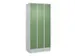 locker voor scheiding van kleding,HxBxD 1950x900x500mm,3vak