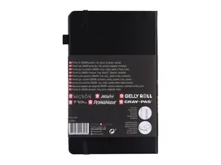 Schetsboek Sakura 80 zwarte vellen 140gr 130x210mm zwart - 3