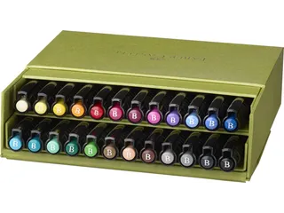 Tekenstift Faber-Castell Pitt Artist Pen Brush 24dlg studiobox - 1