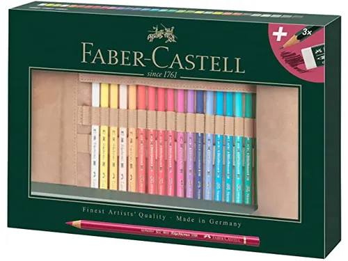 Roletui Faber Castell Polychromos potloden 30 stuks