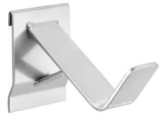Doorndrager Gesleufde Platen Draagverm. 17kg D 140mm Aluminium-Kleurig - 1