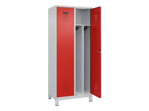 locker voor scheiding van kleding,HxBxD 1950x800x500mm,2vak
