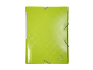 Elastomap A4 3 Kleppen Gelamineerd Glanskarton 600gr Assorti - 5