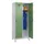 locker,HxBxD 1950x800x500mm,2vak,vak B 400mm,draaigrendel,voeten