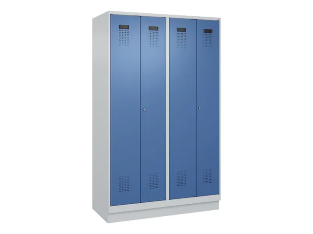 locker voor scheiding van kleding,HxBxD 1950x1200x500mm,4vak