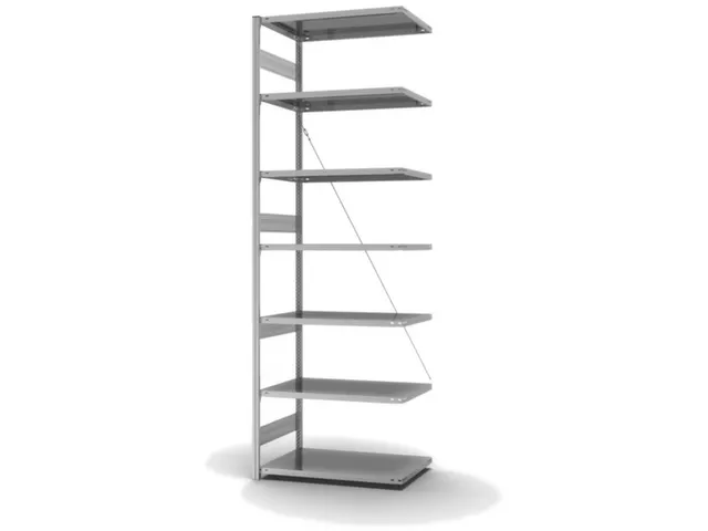 systeemstelling,aanbouwveld,HxBxD 3000x1010x635mm,vakl. 330kg