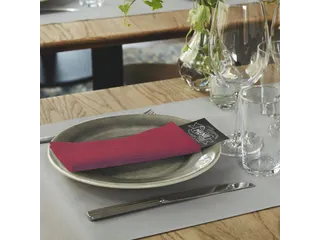 Tork 478148 Premium Linstyle Dinnerservet Bordeaux 1/8-vouw 700 Stuks - 5
