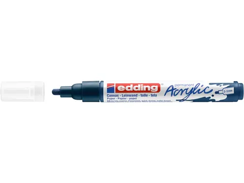 Acrylmarker edding e-5100 medium elegant nachtblauw