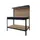 Werkbank met lade zwart 120x60x155cm WB100