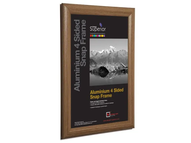 Kliklijst Seco A1 25mm hout rechte hoeken