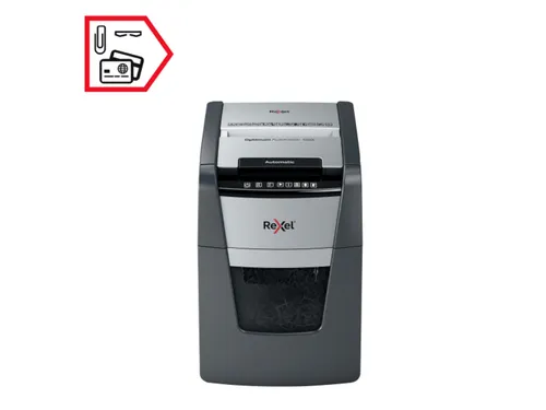 Papiervernietiger Rexel Optimum Auto+ 100X P-4 snippers 4x28mm