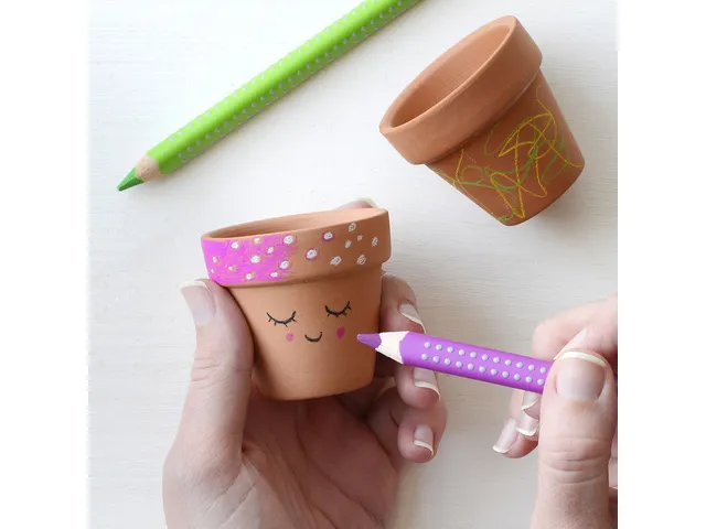 Kleurpotlood Faber-Castell Jumbo GRIP 66 grasgroen