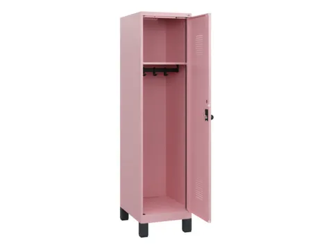 schoollocker,HxBxD 1630x400x500mm,1vak,vak B 400mm,draaigrendel,voeten