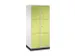 armoire multicases grand volume,HxlxP 1950x820x600mm,2x3compartiments