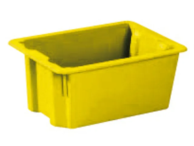 Bacs Gerbables/emboîtables Polypropylène Hxlxl 180x400x280mm 13l Jau