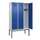 locker,HxBxD 2120x1200x500mm,3vak,vak B 400mm,cil.-slot,voetonderstel
