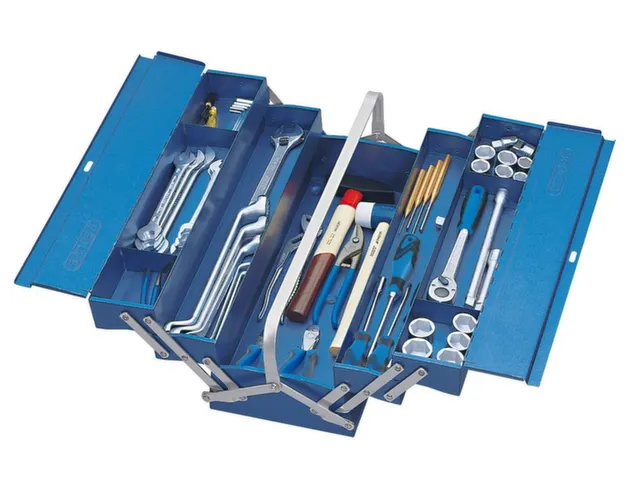 1151-1335 Gereedschapsassortiment in gereedschapskoffer 57stuks