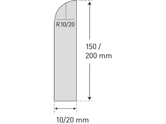 muurbescherming,v. binnen,HxLxD 200x2060x20mm,PE,wit,vastschroefbaar