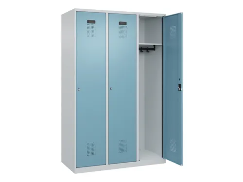 locker,HxBxD 1850x1200x500mm,3vak,vak B 400mm,cil.-slot