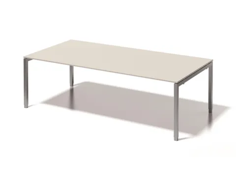 vergadertafel/directiebureau,HxBxD 650-850x2400x1200mm,rechthoekig