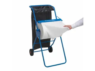 Wypall doek X60 Hydroknit 1-laags wit 38x42cm 650 doek per rol - 4