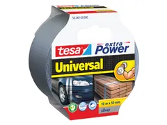 Plakband Tesa 50mmx10m extra Power zilver