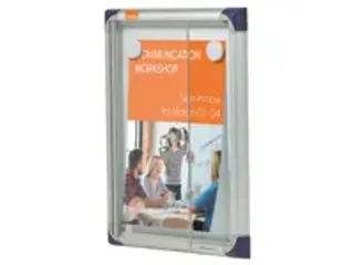 OUTLET Nobo Binnenvitrine Extra Plat 1xA4 - 2