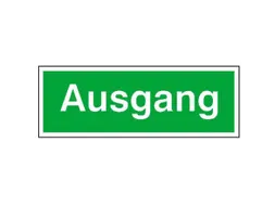 Vluchtroute-aanvullend bord,uitgang,PVC,groen/wit,lang nalichtend