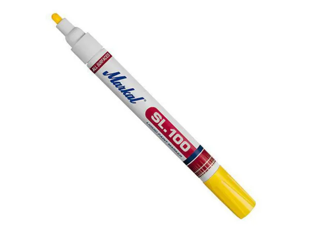 Markal 31240220 verfmarker SL.100 geel per 48 stuks