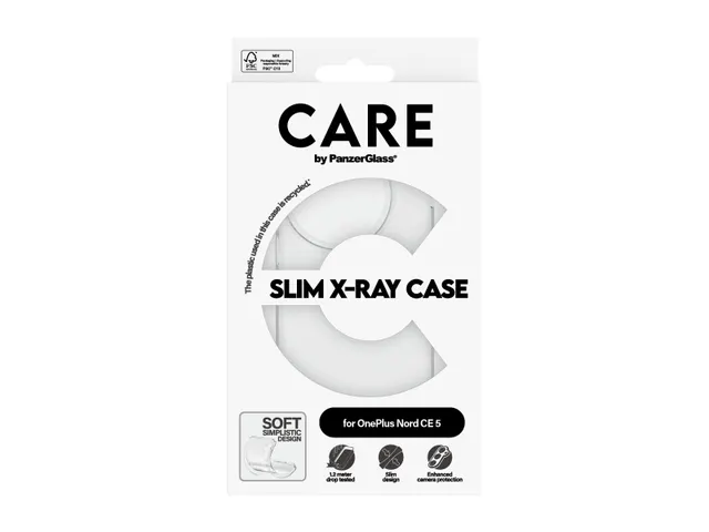 PanzerGlass CARE by X-Ray Case OnePlus Nord CE 5, Hoes, OnePlus,