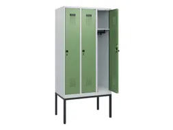 schoollocker,HxBxD 1950x900x500mm,3vak,vak B 300mm,draaigrendel