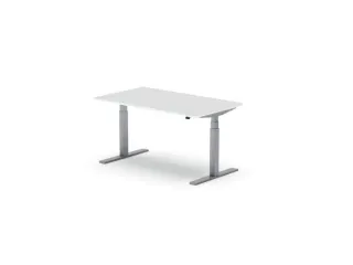 Elektrisch ihv bureau,HxBxD 650-1310x1400x800mm,blad wit - 1