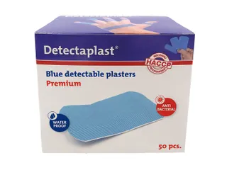 Detectaplast 8051 Pleister waterafstotend blauw 50x72mm 50 Stuks - 2