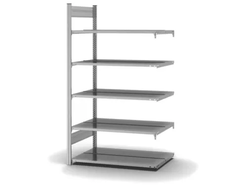 Inhaakstelling Aanbouwveld 1750x1010x635mm 5Legborden Dubbelzijdig