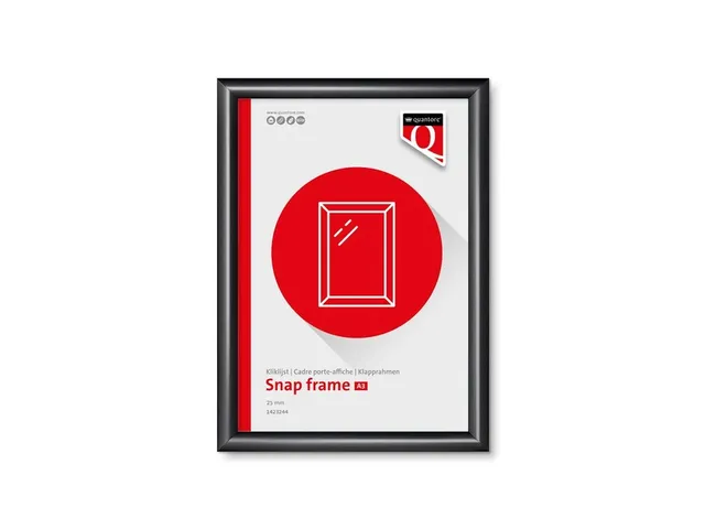 Kliklijst Quantore A3 25mm zwart