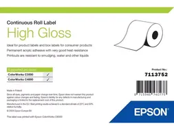 Epson High Gloss Label 7113752 51mmx33m
