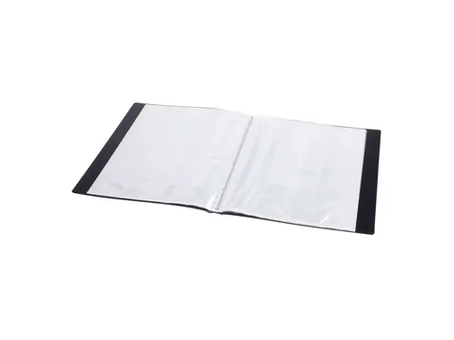 Showalbum Europel Frontview A4 30 tassen Zwart