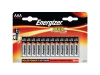 batterijen Max AAA, blister van 12 stuks