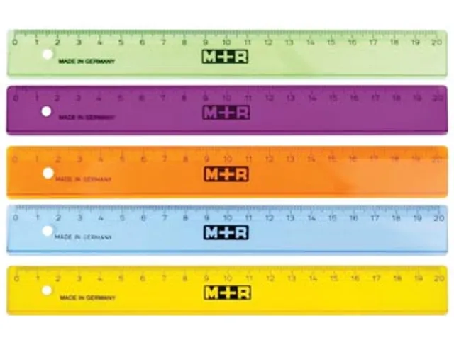 Lat, Uit Plastic, Assorti Kleuren, 20 Cm