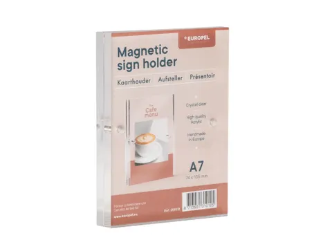 Europel Kaarthouder Luxe A7 Acryl