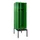 locker met bank,voor scheiding van kleding,HxBxD 2120x600x815mm,2vak
