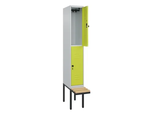 Dubbeldekse dekenkist,HxBxD 2120x300x815mm,1x2vak.,vak B 300mm