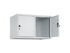 opzetkast,v. locker,2vak.,vak B 400mm,HxBxD 500x800x500mm,draaigrendel