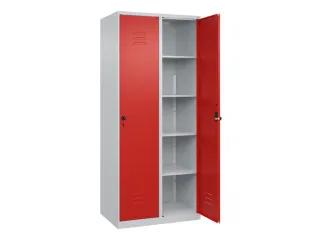 wasgoedverdeelkast,HxBxD 1850x800x500mm,vak B 400mm,draaigrendel - 2